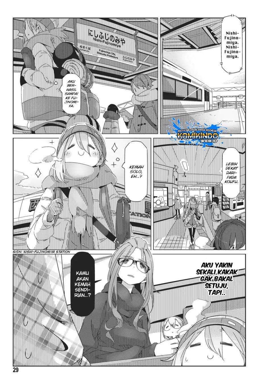 Baca Manga Yuru-Camp Chapter 36 Gambar 2