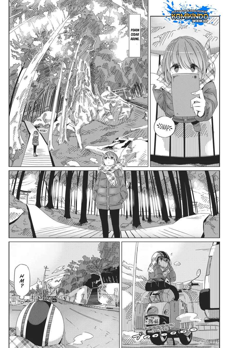Yuru-Camp Chapter 36 Gambar 20