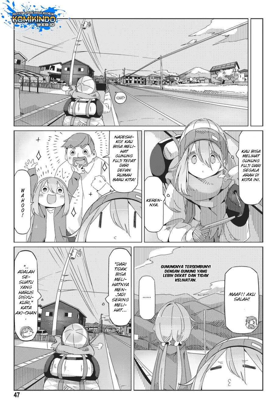 Yuru-Camp Chapter 36 Gambar 21