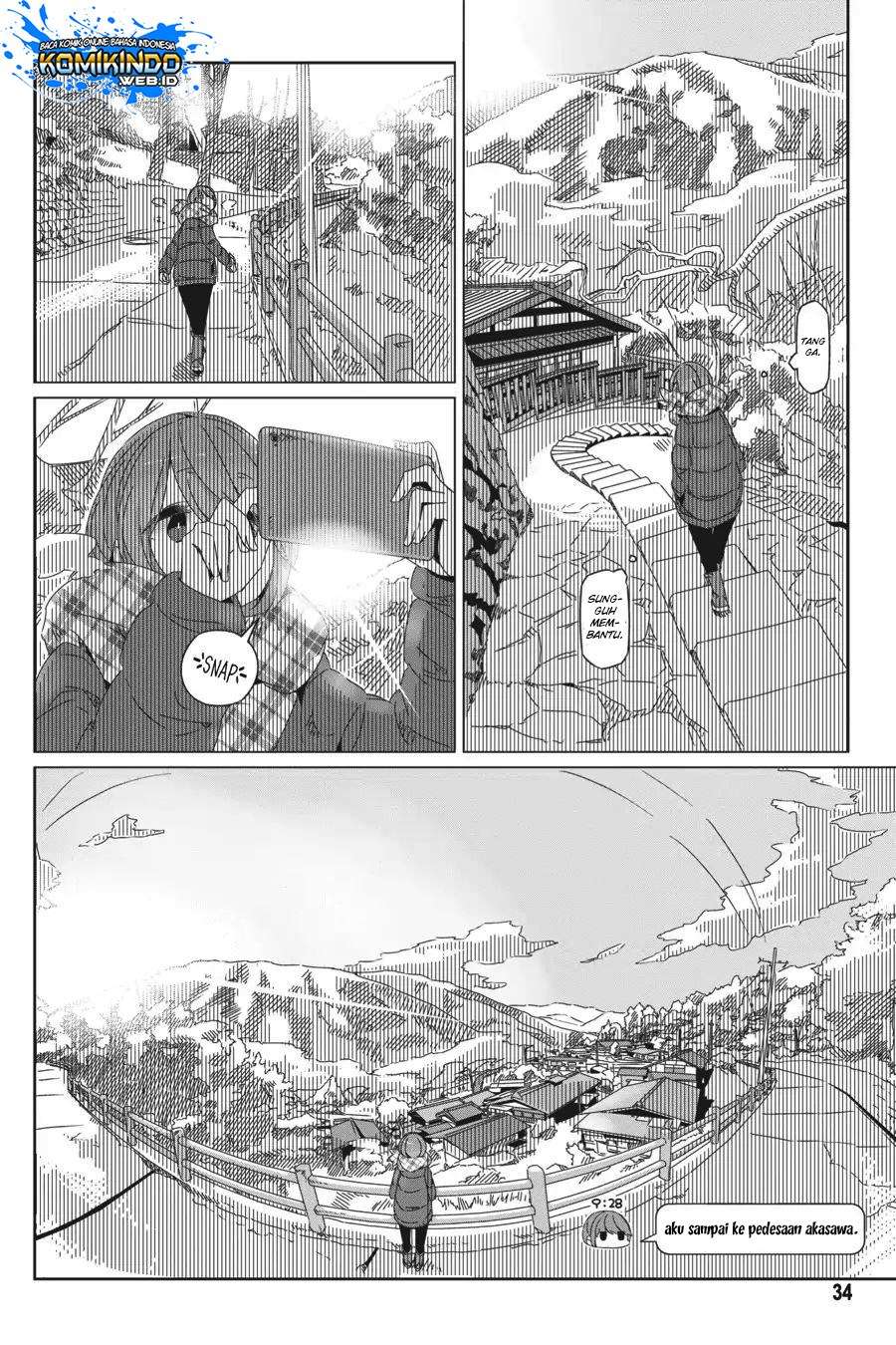 Yuru-Camp Chapter 36 Gambar 7