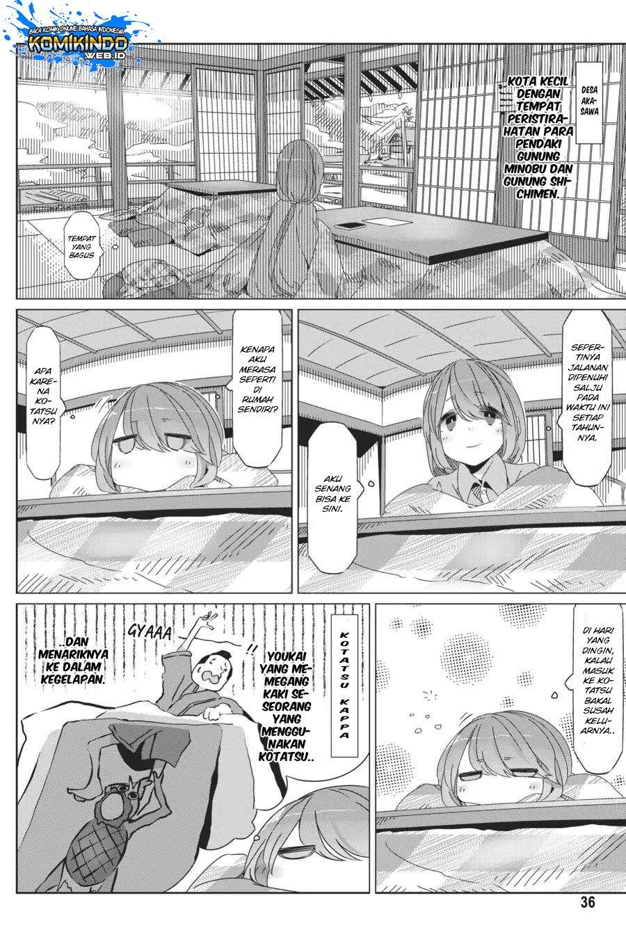 Yuru-Camp Chapter 36 Gambar 9