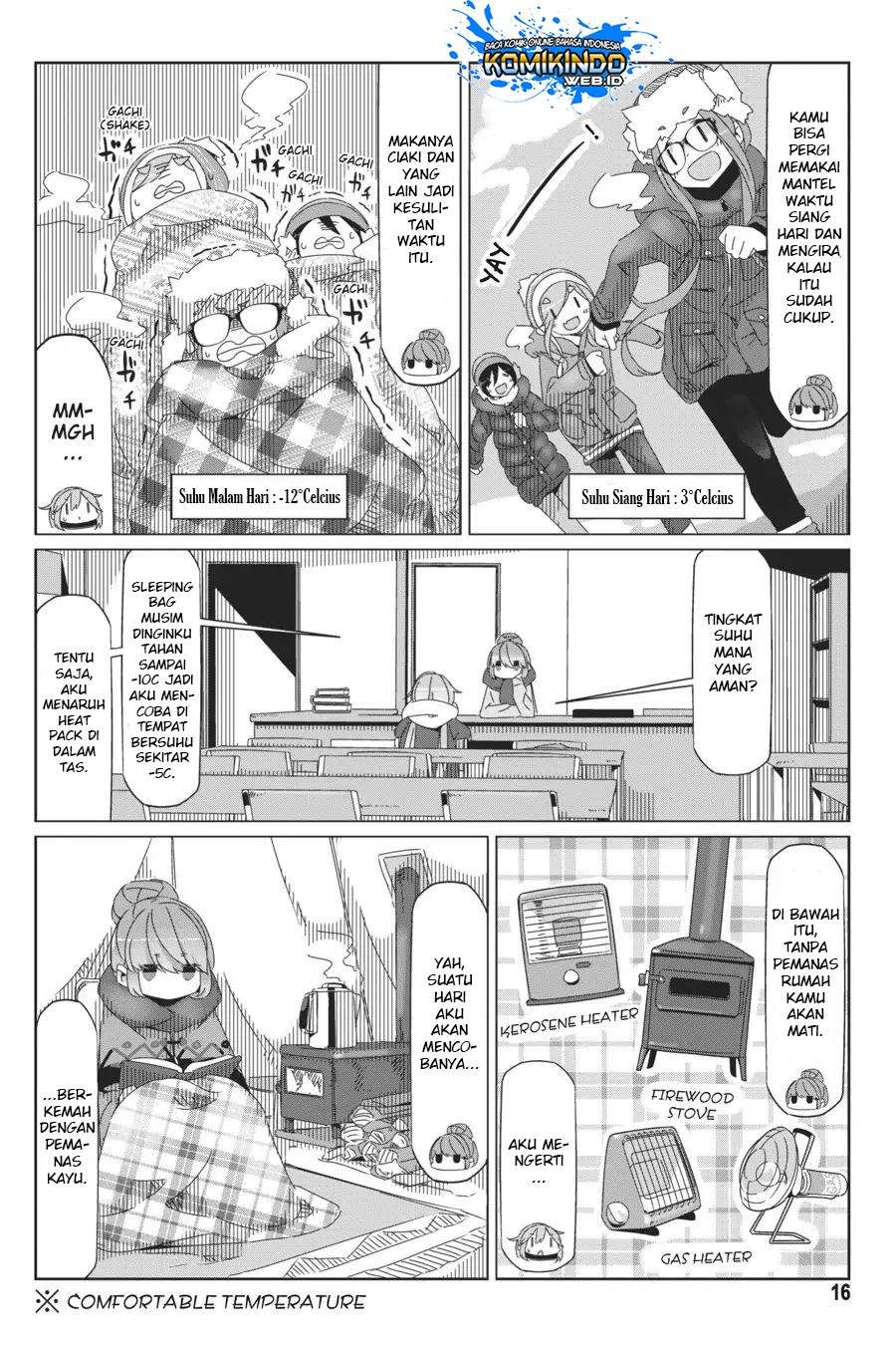 Yuru-Camp Chapter 35 Gambar 19