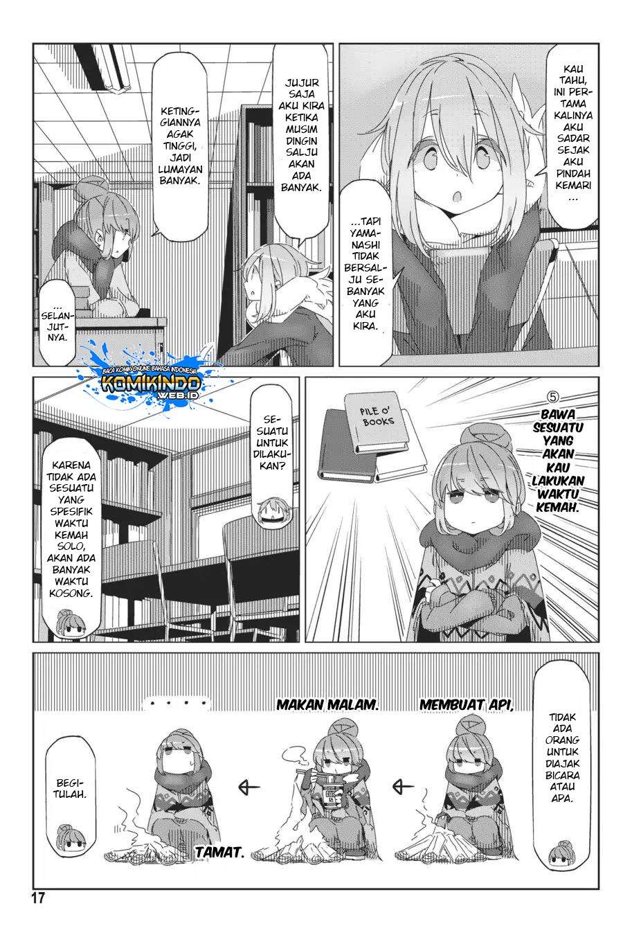 Yuru-Camp Chapter 35 Gambar 20