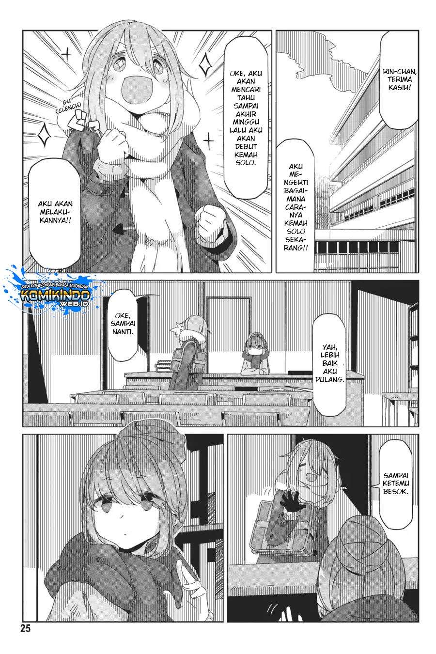 Yuru-Camp Chapter 35 Gambar 28