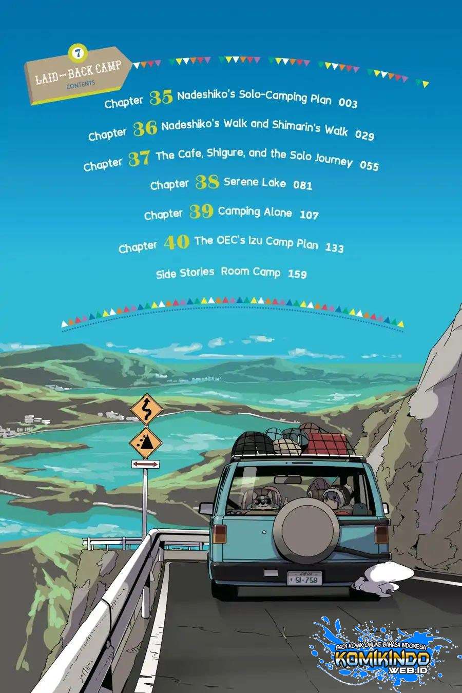 Yuru-Camp Chapter 35 Gambar 4