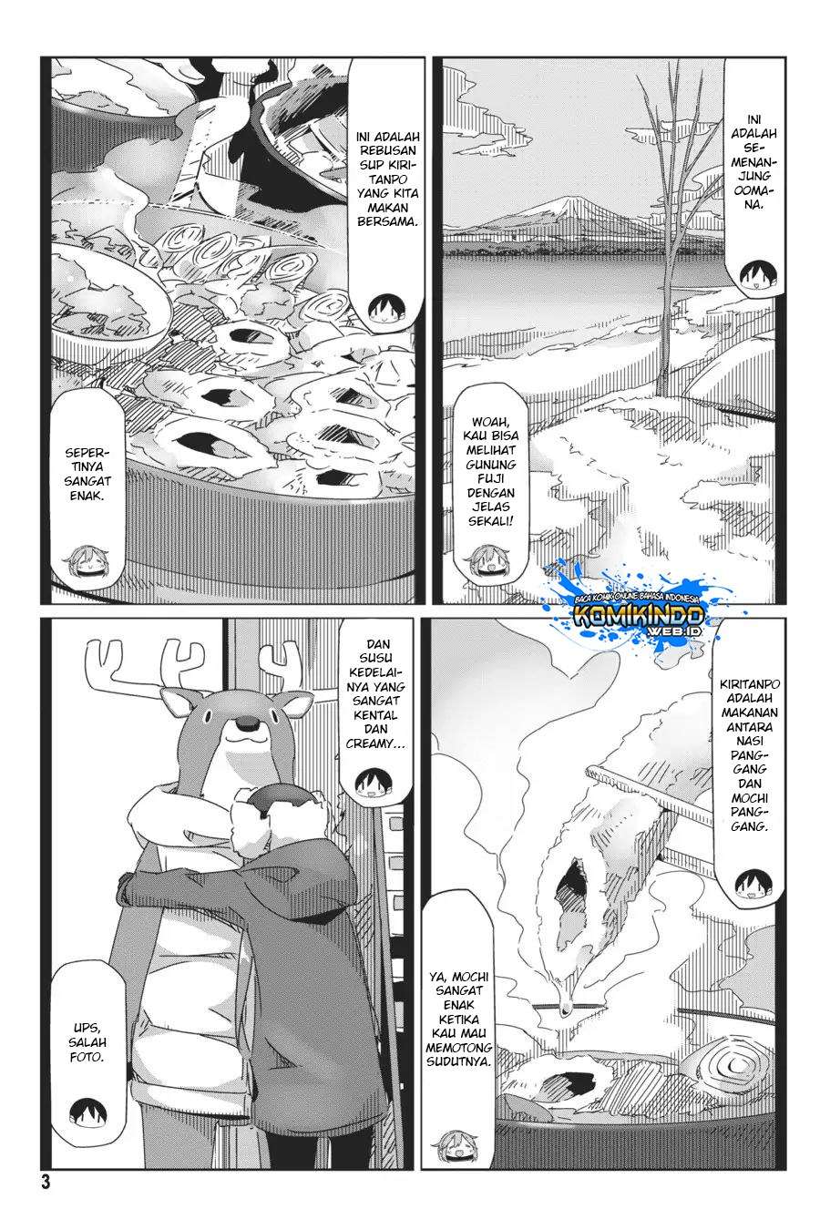 Yuru-Camp Chapter 35 Gambar 5
