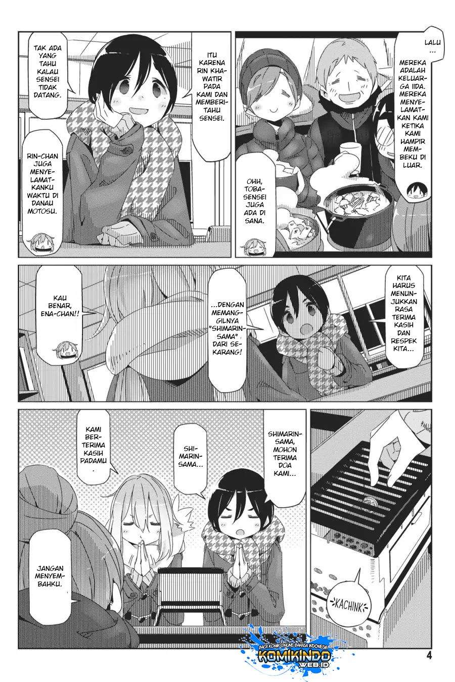 Yuru-Camp Chapter 35 Gambar 6