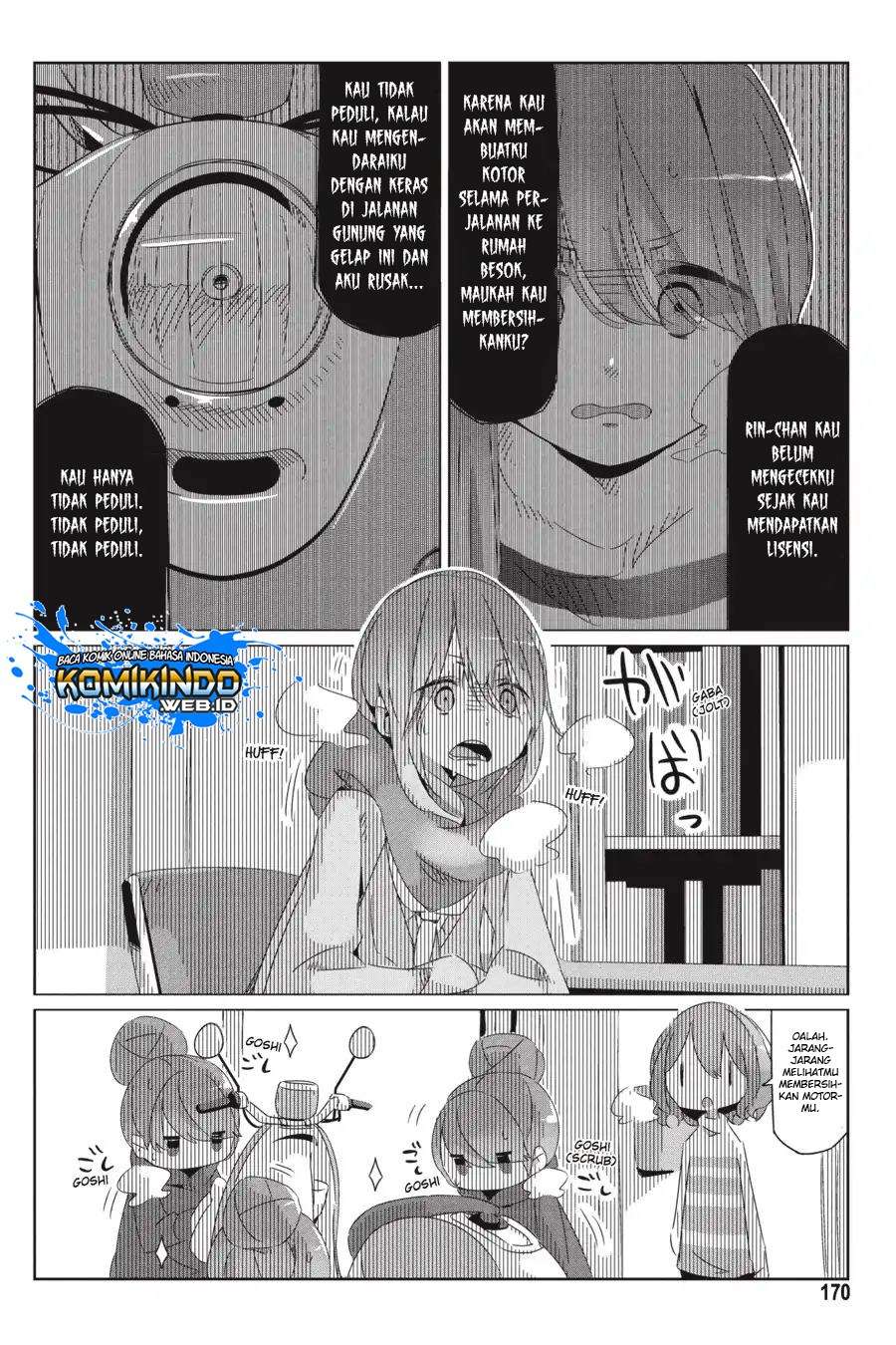 Yuru-Camp Chapter 34.5 Gambar 14