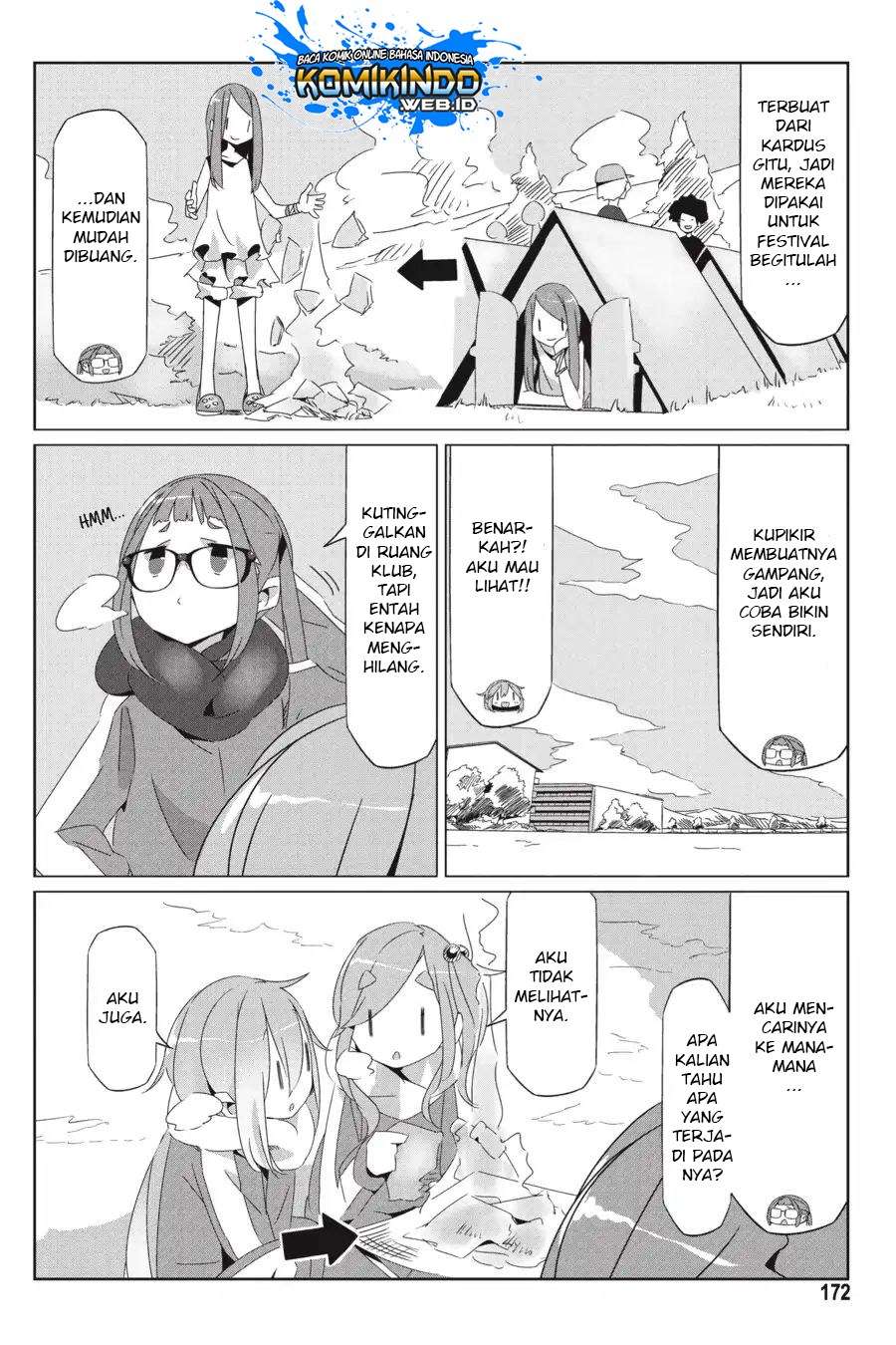 Yuru-Camp Chapter 34.5 Gambar 16
