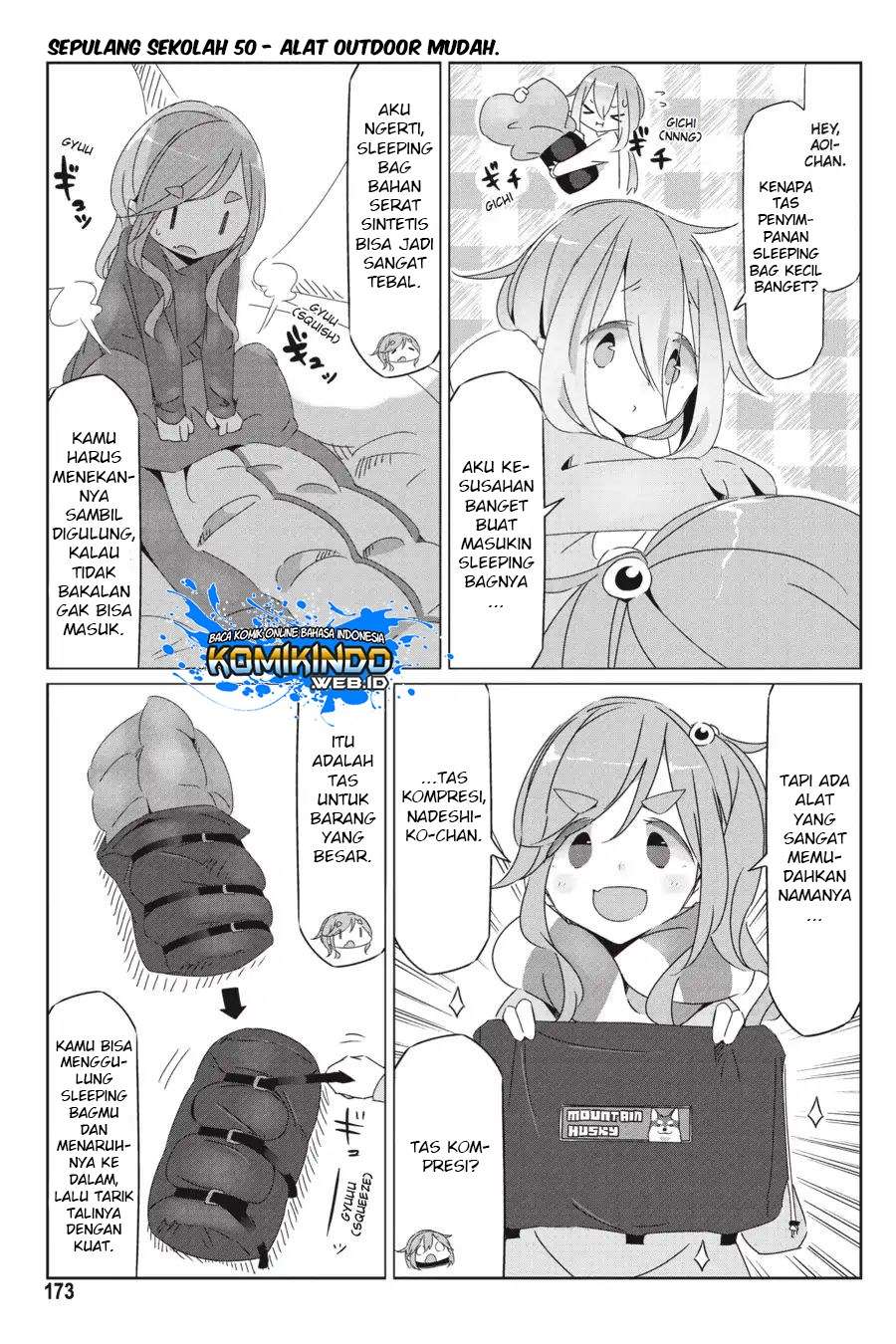 Yuru-Camp Chapter 34.5 Gambar 17