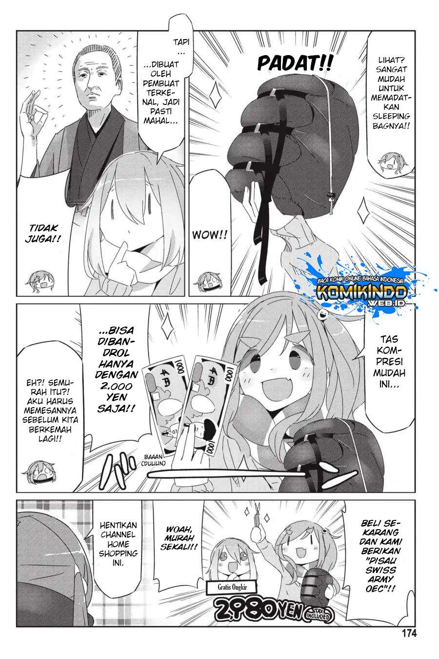 Yuru-Camp Chapter 34.5 Gambar 18
