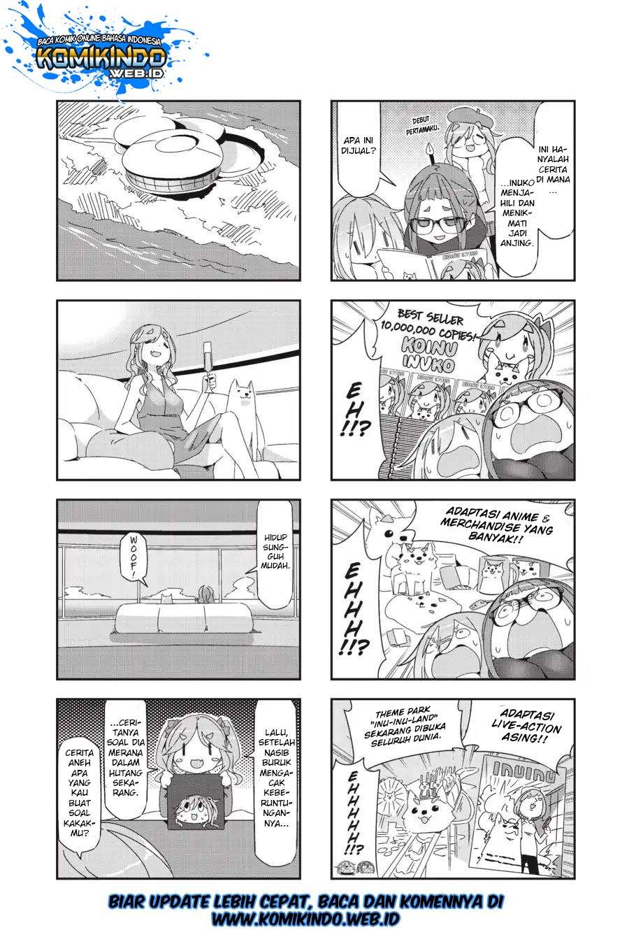 Yuru-Camp Chapter 34.5 Gambar 23