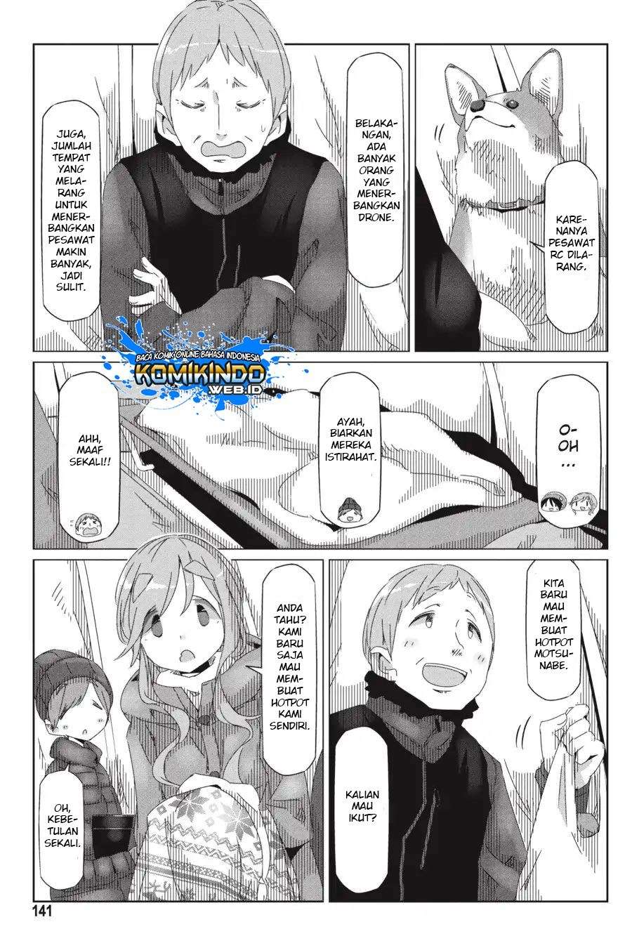 Yuru-Camp Chapter 34 Gambar 10