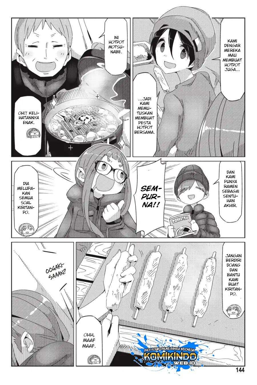 Yuru-Camp Chapter 34 Gambar 13