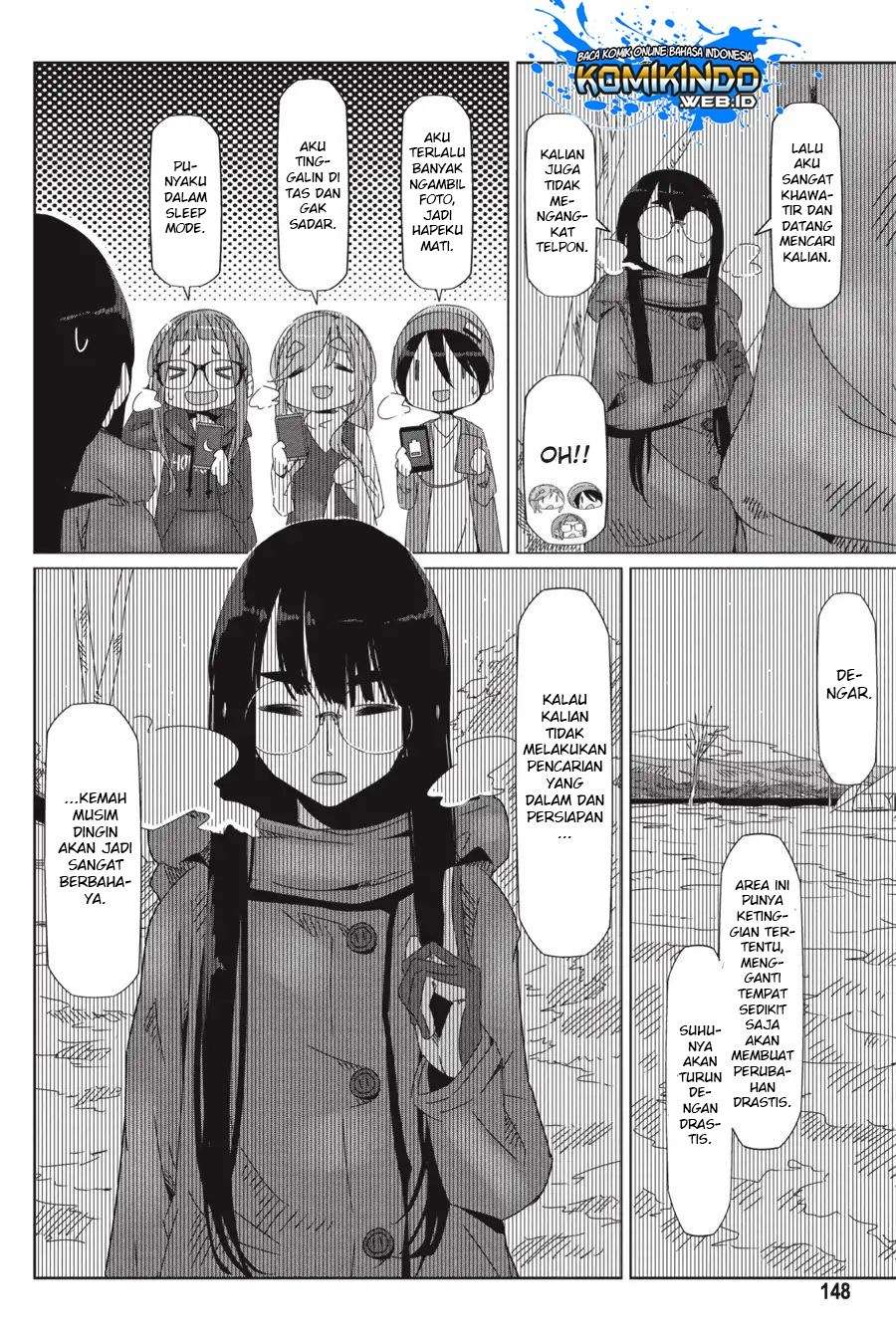 Yuru-Camp Chapter 34 Gambar 18