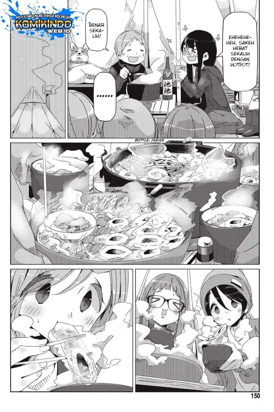 Yuru-Camp Chapter 34 Gambar 20