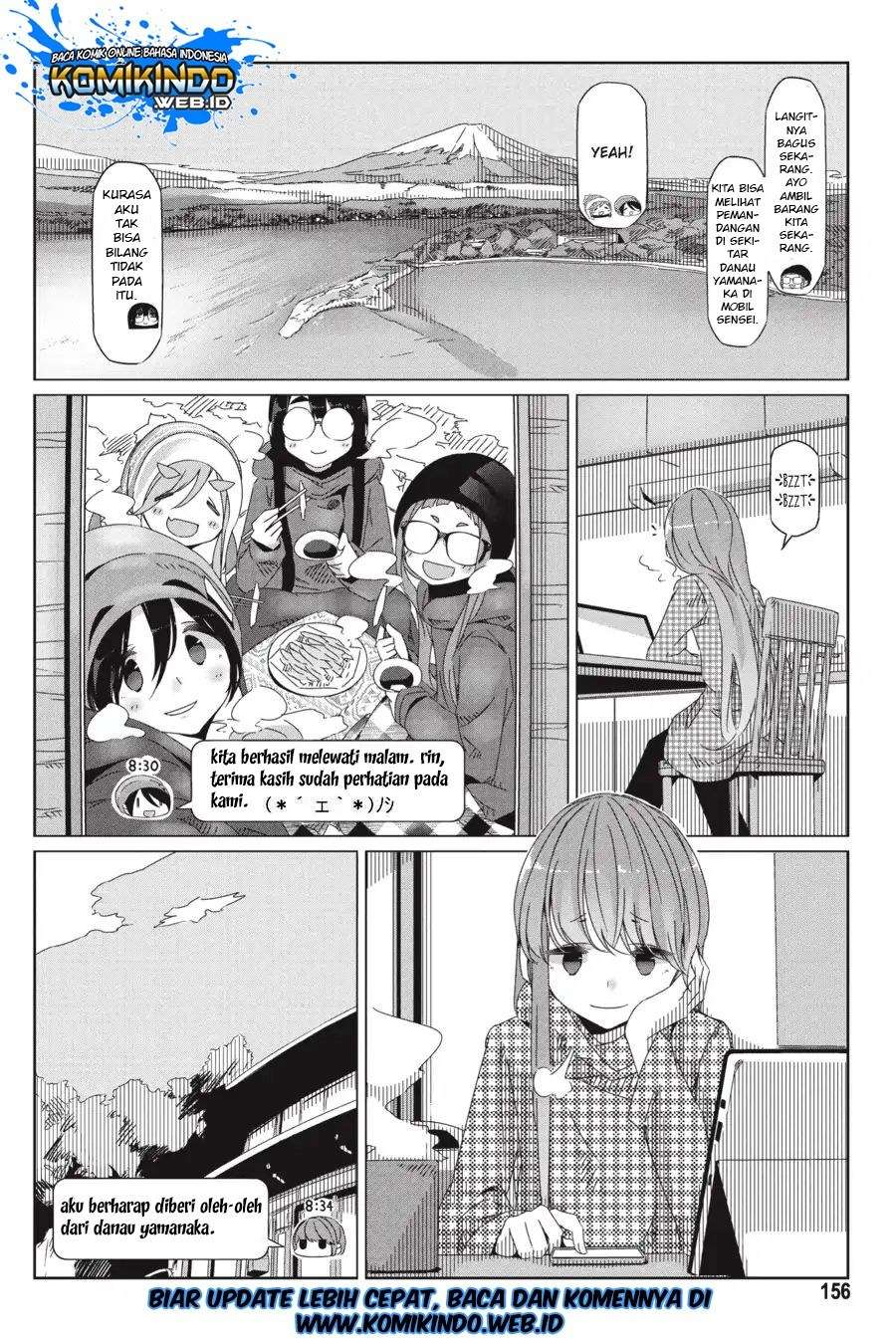 Yuru-Camp Chapter 34 Gambar 26