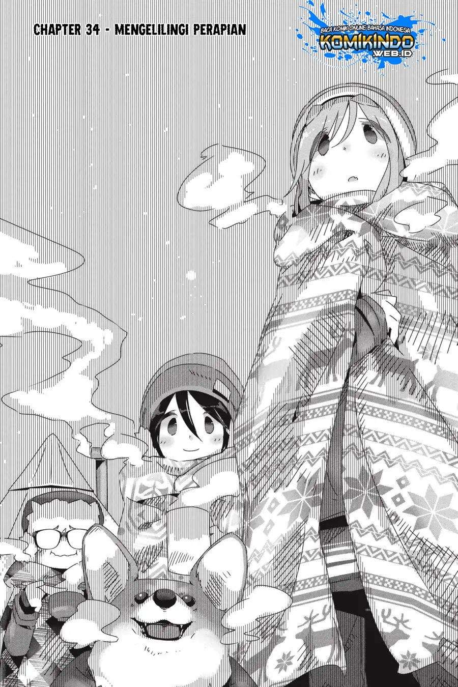 Yuru-Camp Chapter 34 Gambar 4