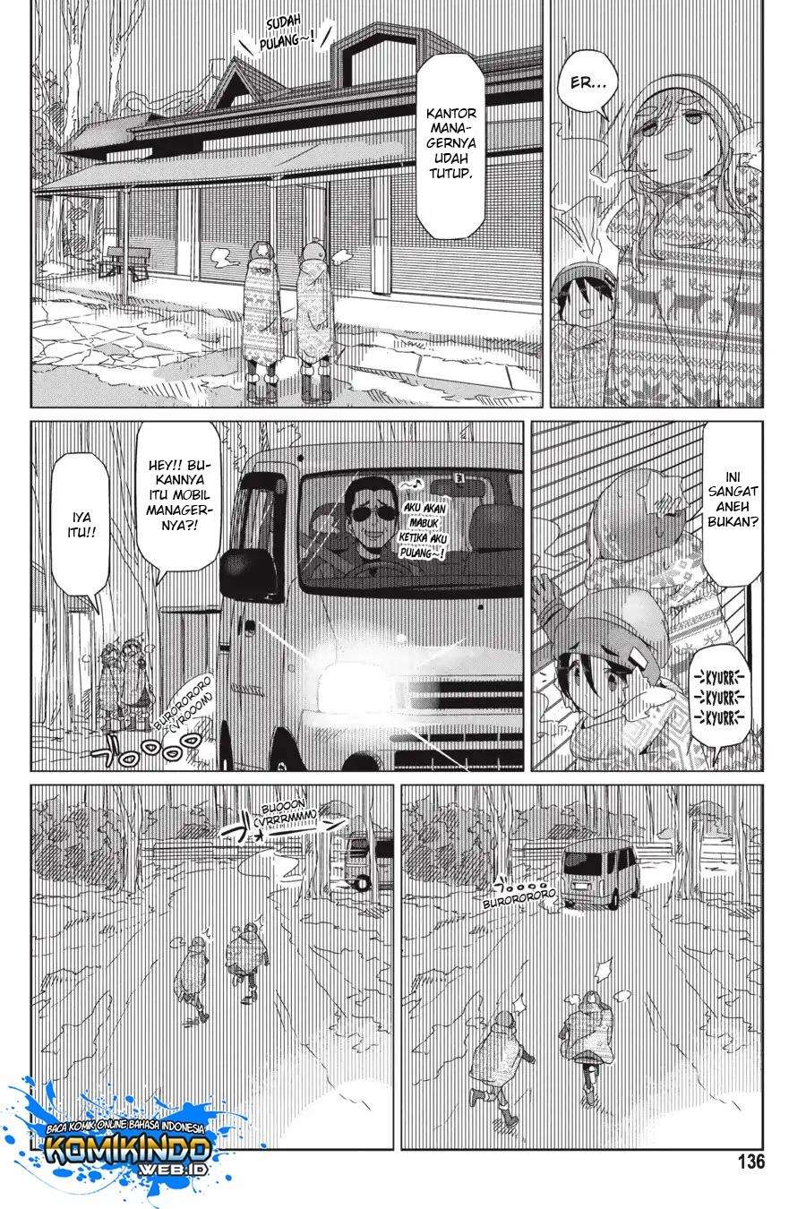 Yuru-Camp Chapter 34 Gambar 5