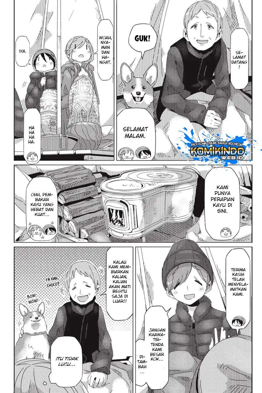 Yuru-Camp Chapter 34 Gambar 8