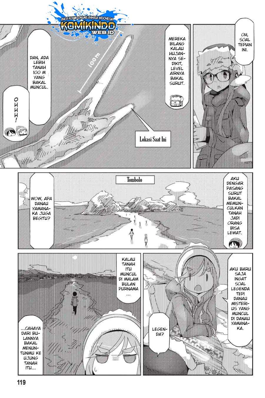 Yuru-Camp Chapter 33 Gambar 14