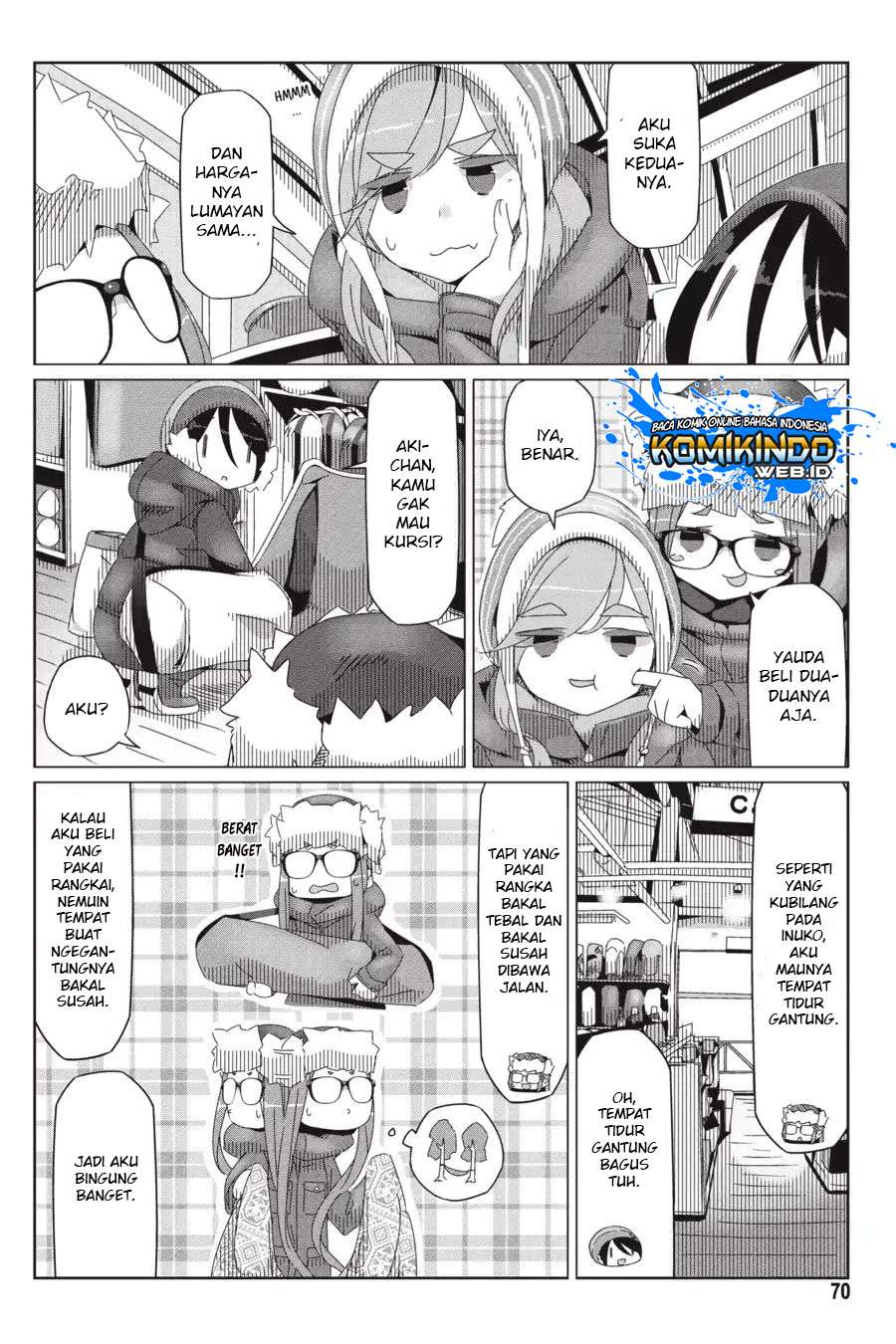 Yuru-Camp Chapter 31 Gambar 18