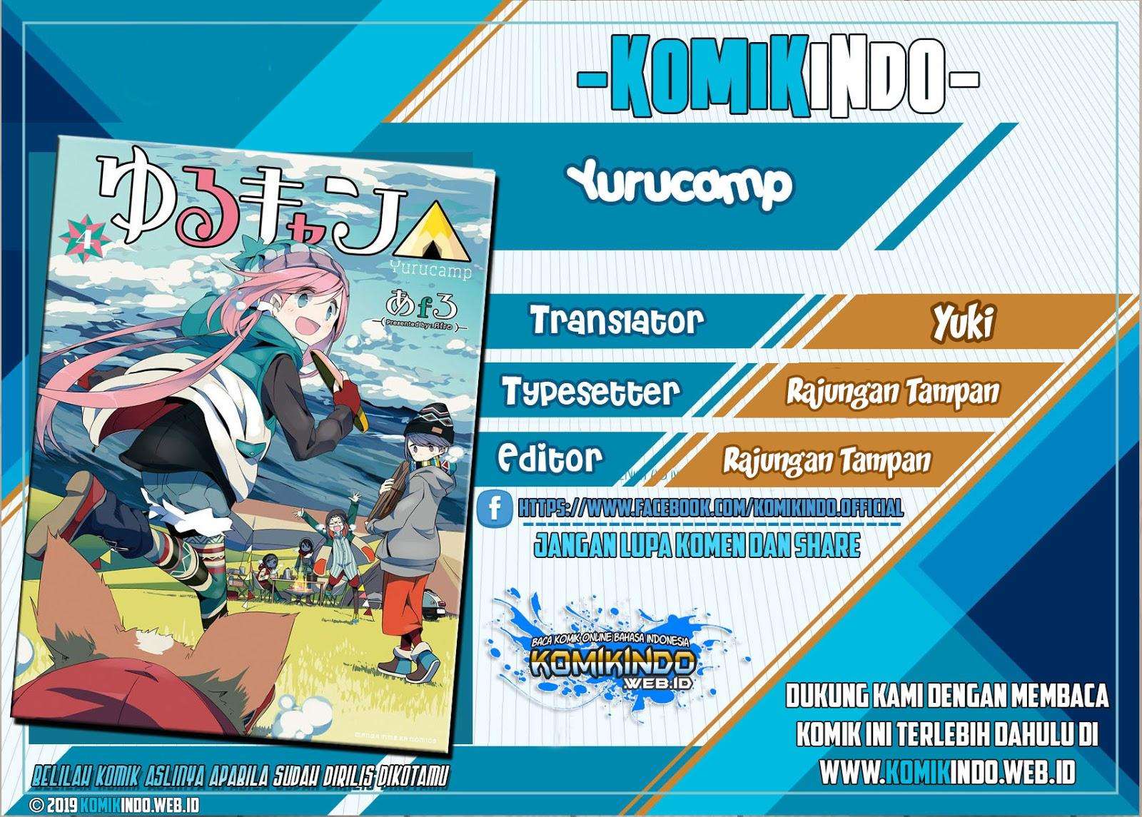 Baca Komik Yuru-Camp Chapter 30 Gambar 1