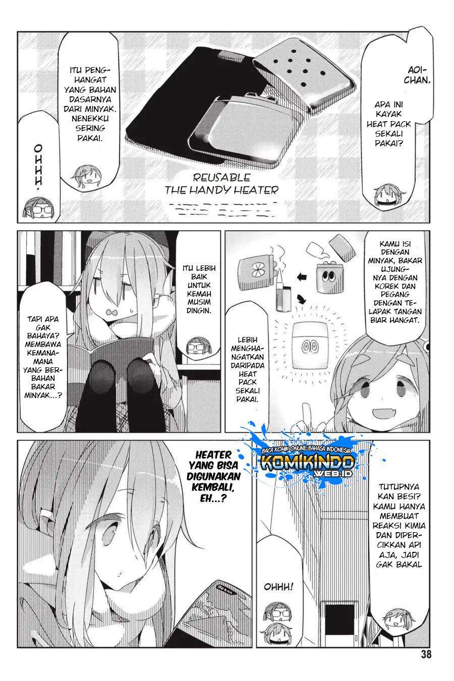 Yuru-Camp Chapter 30 Gambar 11