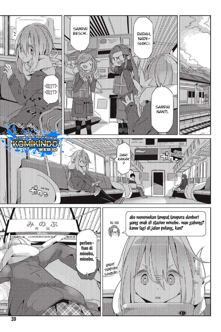 Yuru-Camp Chapter 30 Gambar 12