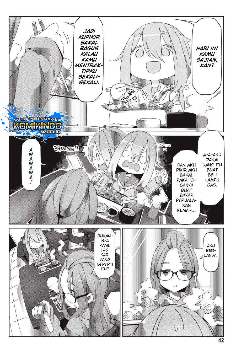 Yuru-Camp Chapter 30 Gambar 16
