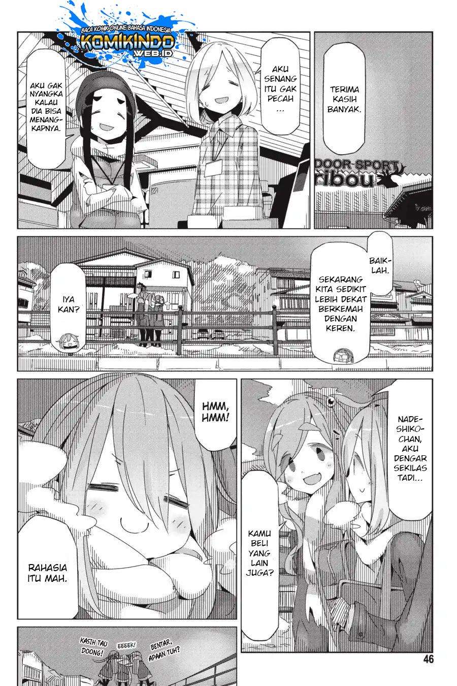 Yuru-Camp Chapter 30 Gambar 20