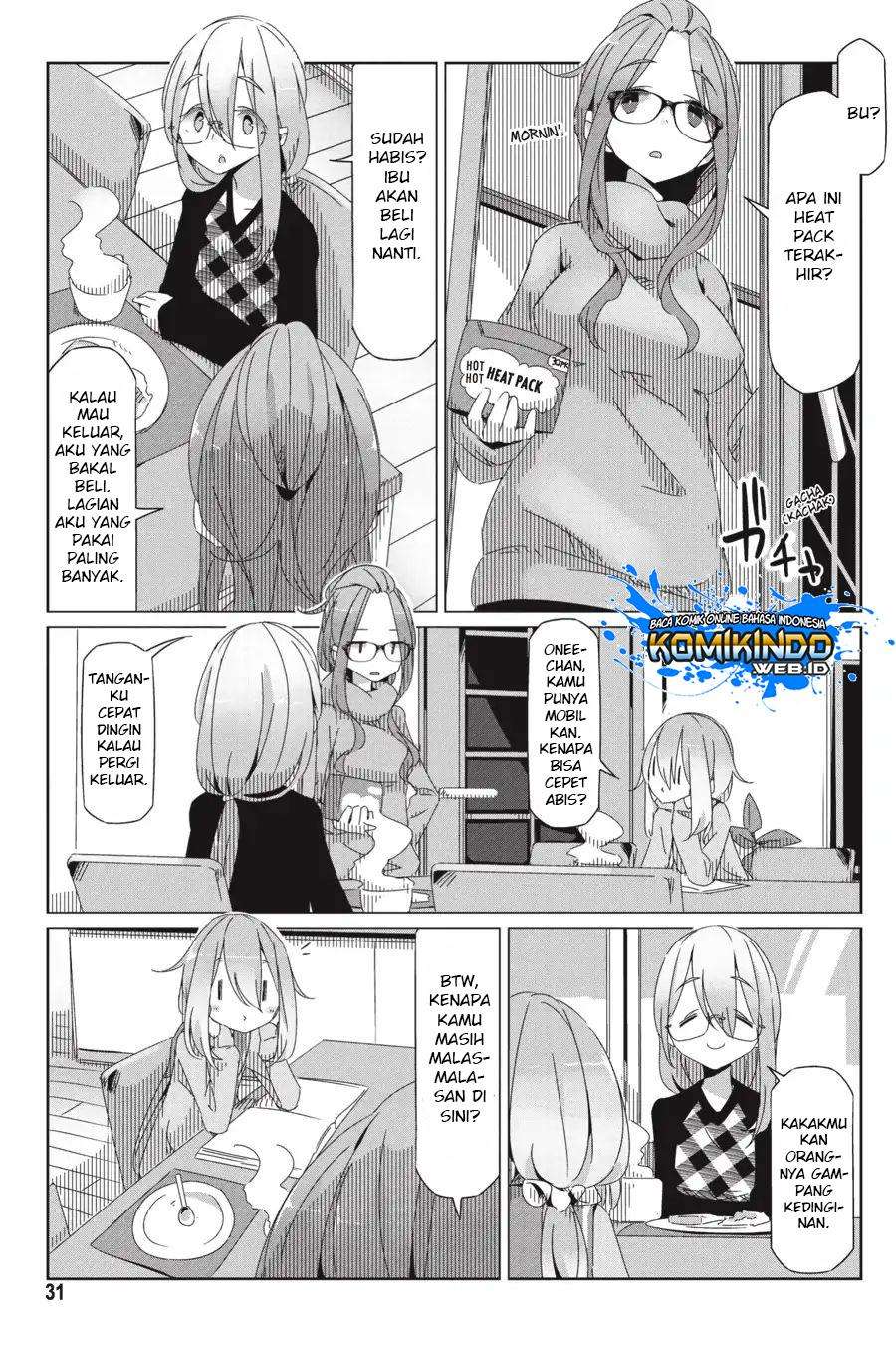 Yuru-Camp Chapter 30 Gambar 4