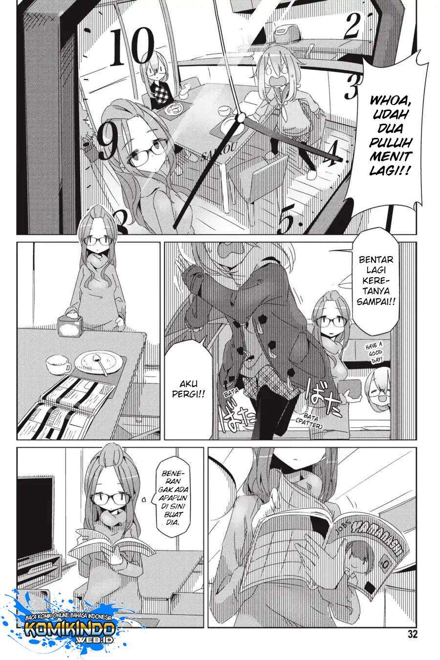Yuru-Camp Chapter 30 Gambar 5
