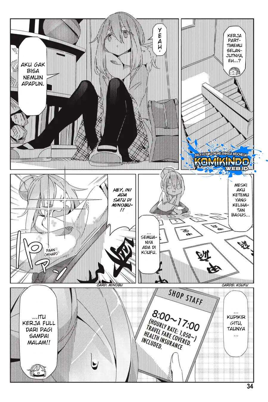 Yuru-Camp Chapter 30 Gambar 7
