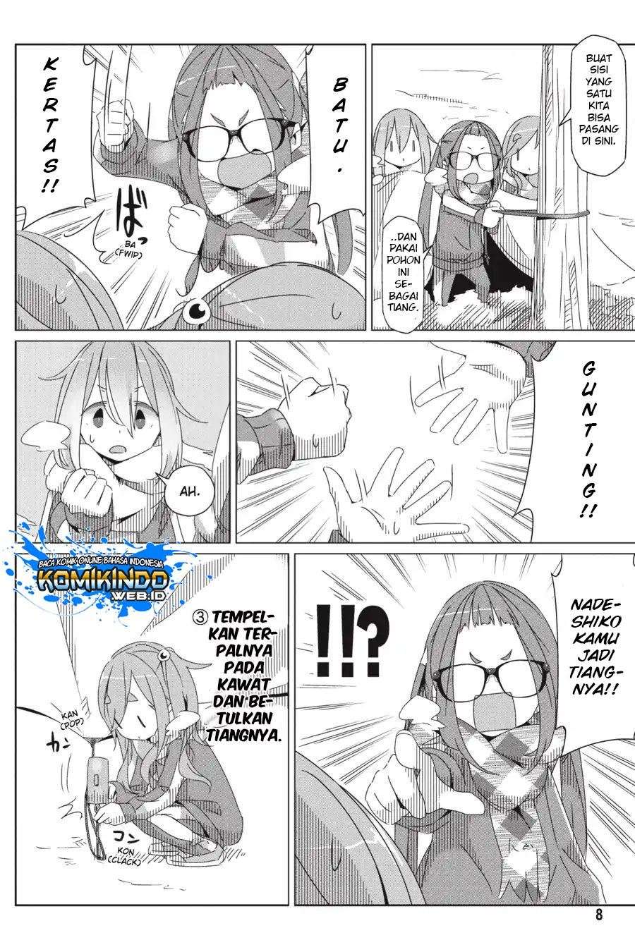 Yuru-Camp Chapter 29 Gambar 10