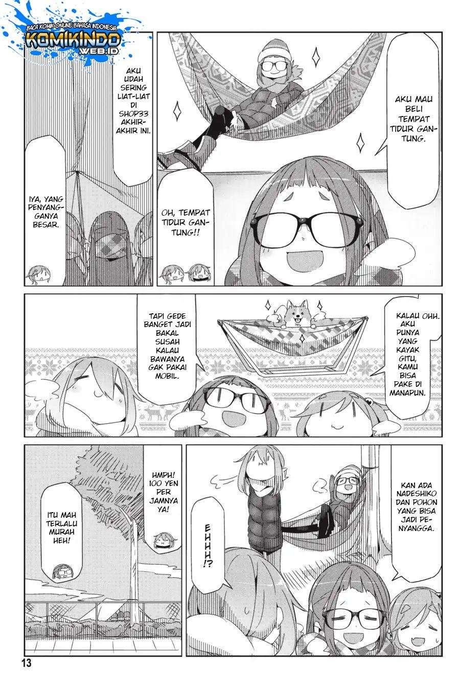 Yuru-Camp Chapter 29 Gambar 16