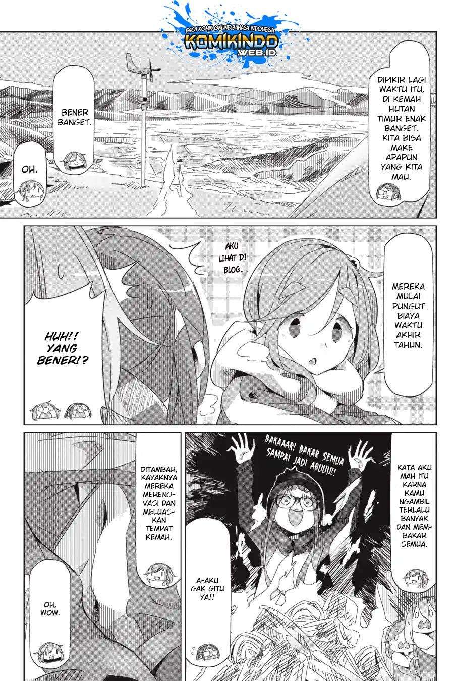 Yuru-Camp Chapter 29 Gambar 18