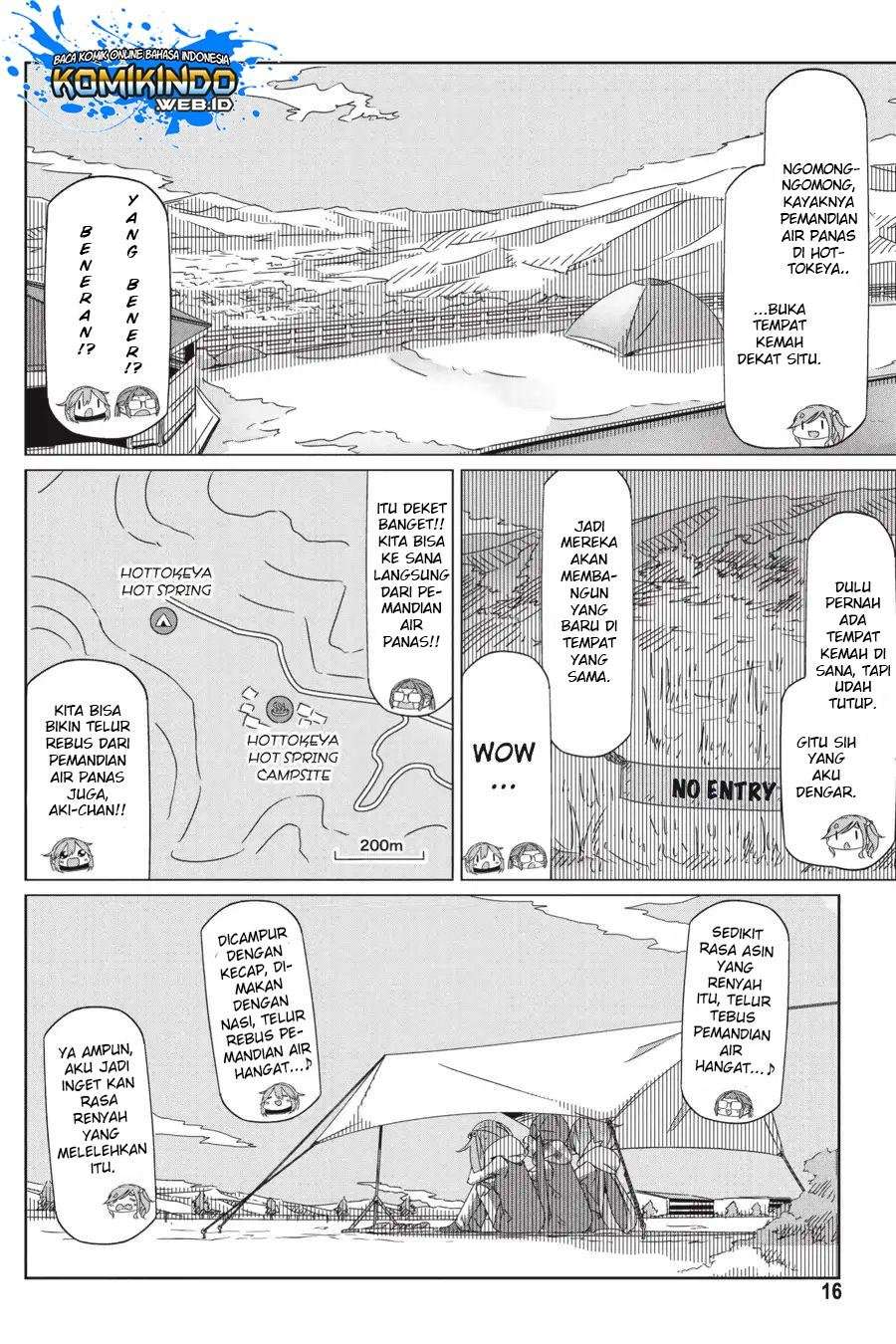 Yuru-Camp Chapter 29 Gambar 19