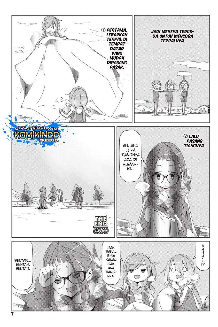 Yuru-Camp Chapter 29 Gambar 9