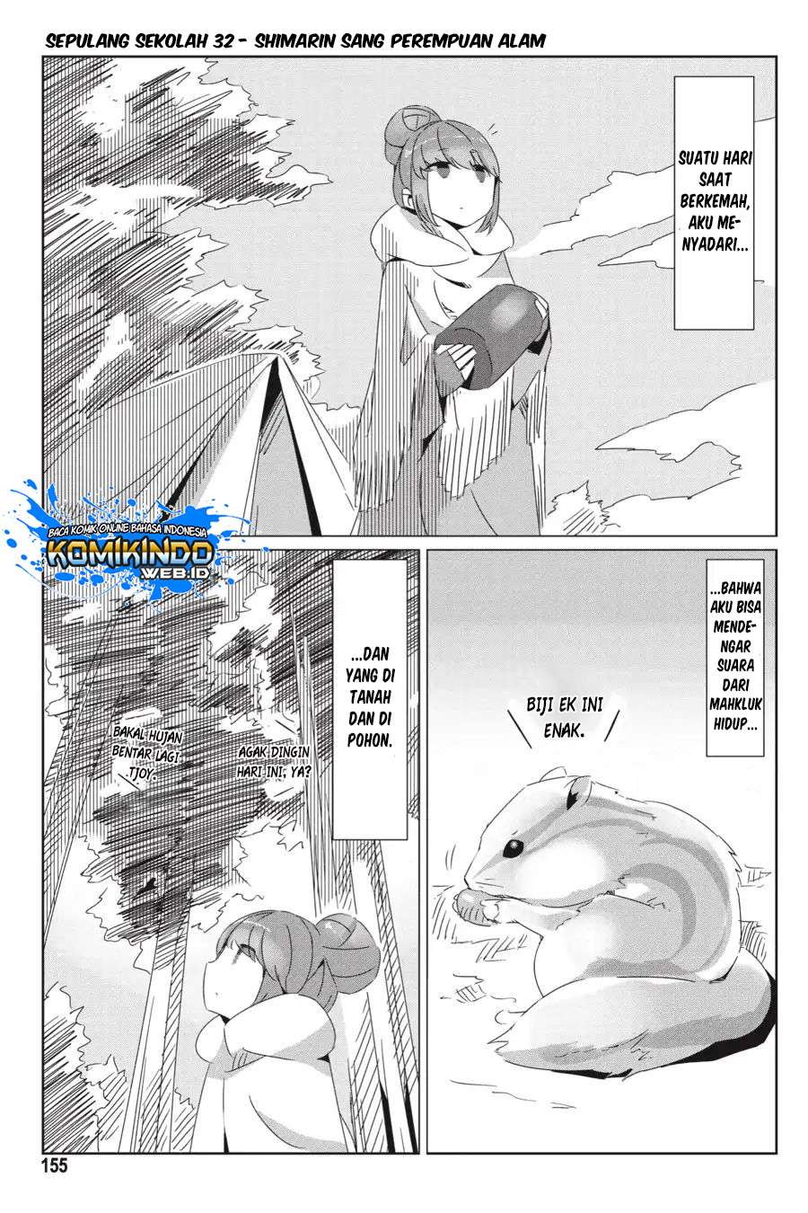 Yuru-Camp Chapter 28.5 Gambar 12
