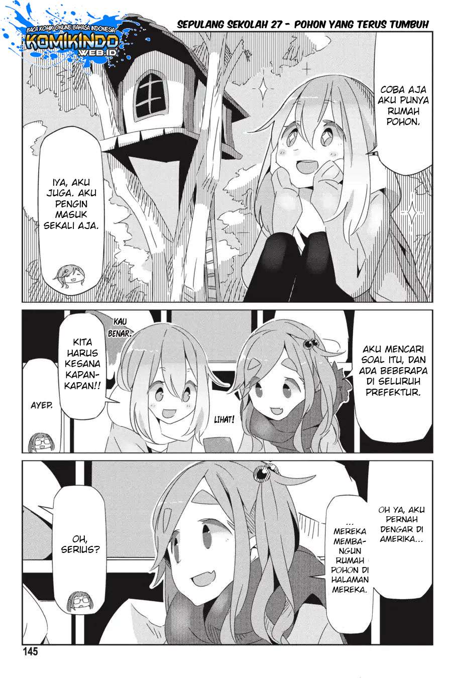 Baca Manga Yuru-Camp Chapter 28.5 Gambar 2