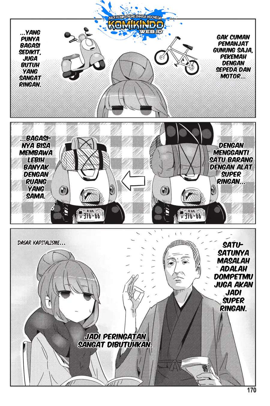 Yuru-Camp Chapter 28.5 Gambar 27