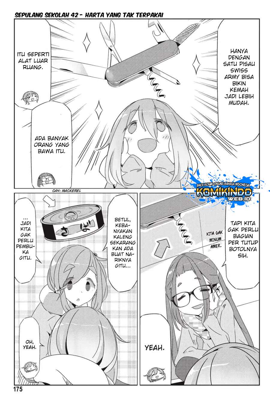 Yuru-Camp Chapter 28.5 Gambar 32