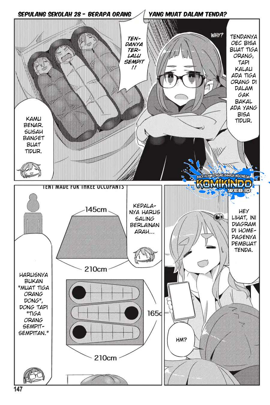 Yuru-Camp Chapter 28.5 Gambar 4
