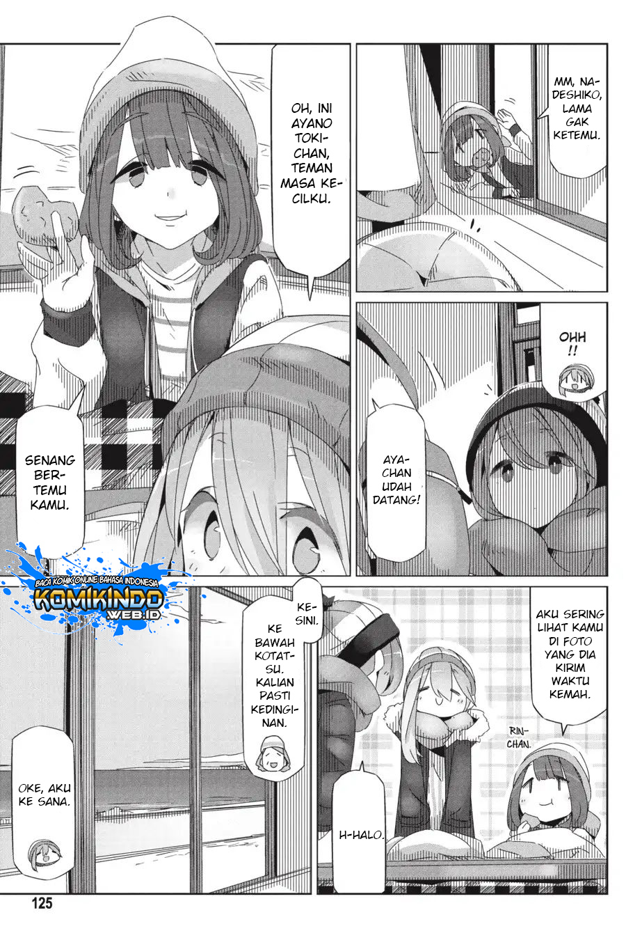 Yuru-Camp Chapter 28 Gambar 12