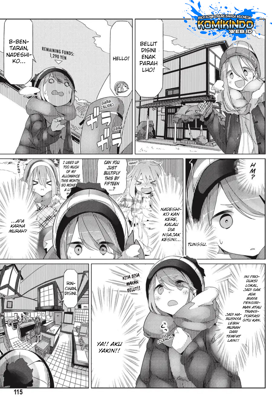 Baca Manga Yuru-Camp Chapter 28 Gambar 2