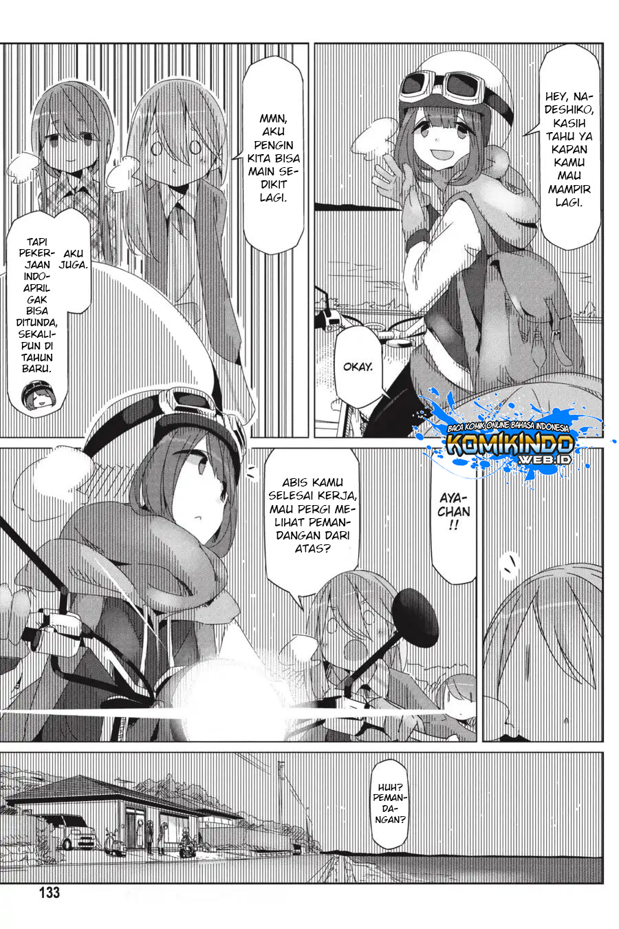 Yuru-Camp Chapter 28 Gambar 20