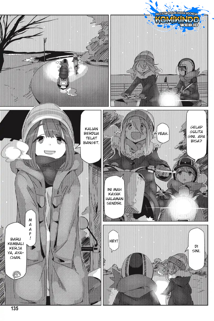 Yuru-Camp Chapter 28 Gambar 22