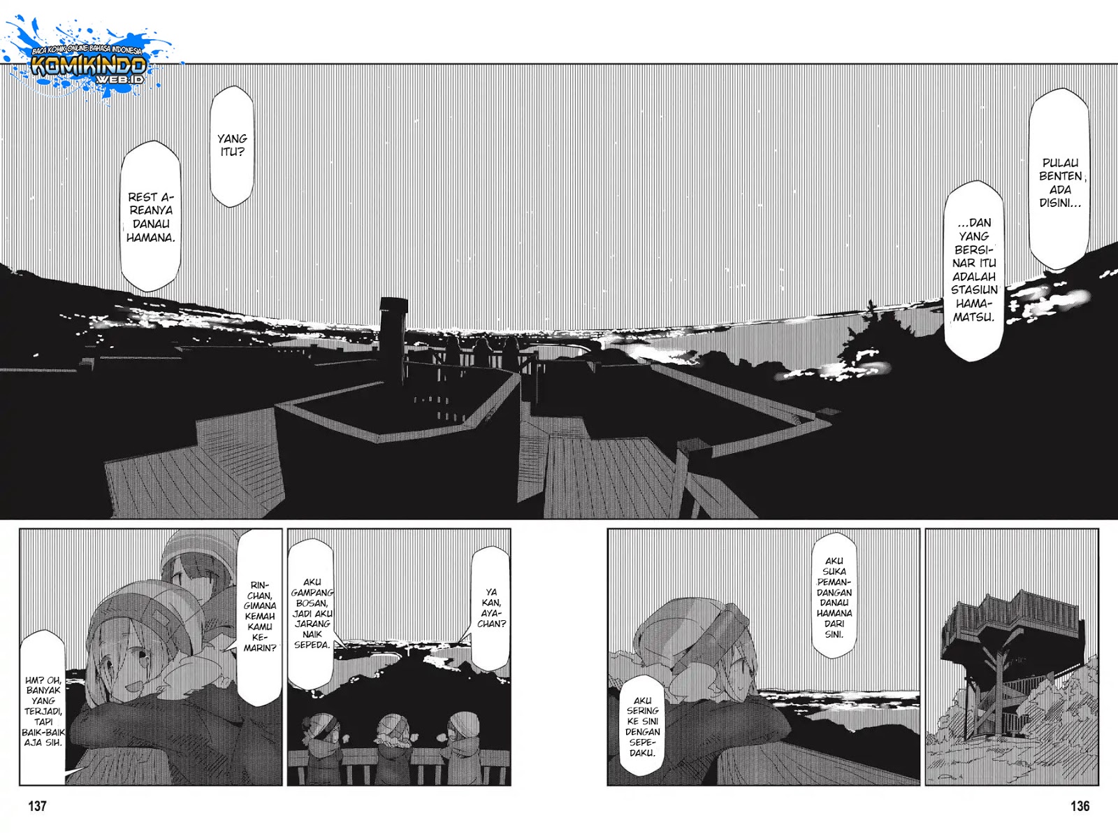 Yuru-Camp Chapter 28 Gambar 23