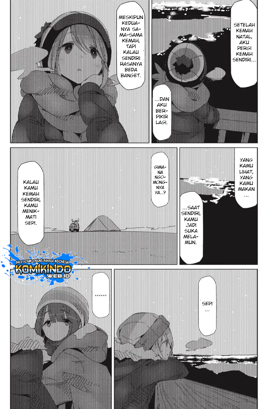 Yuru-Camp Chapter 28 Gambar 24